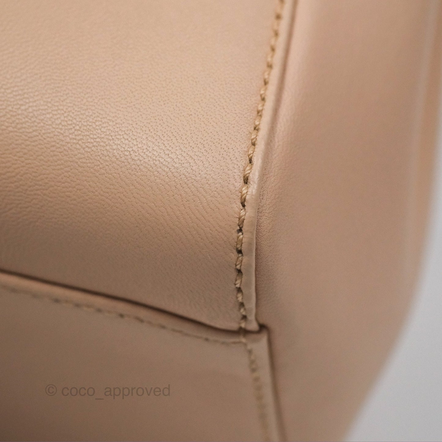 Fendi Mini Peekaboo Bag Light Pink Lambskin Gold Hardware