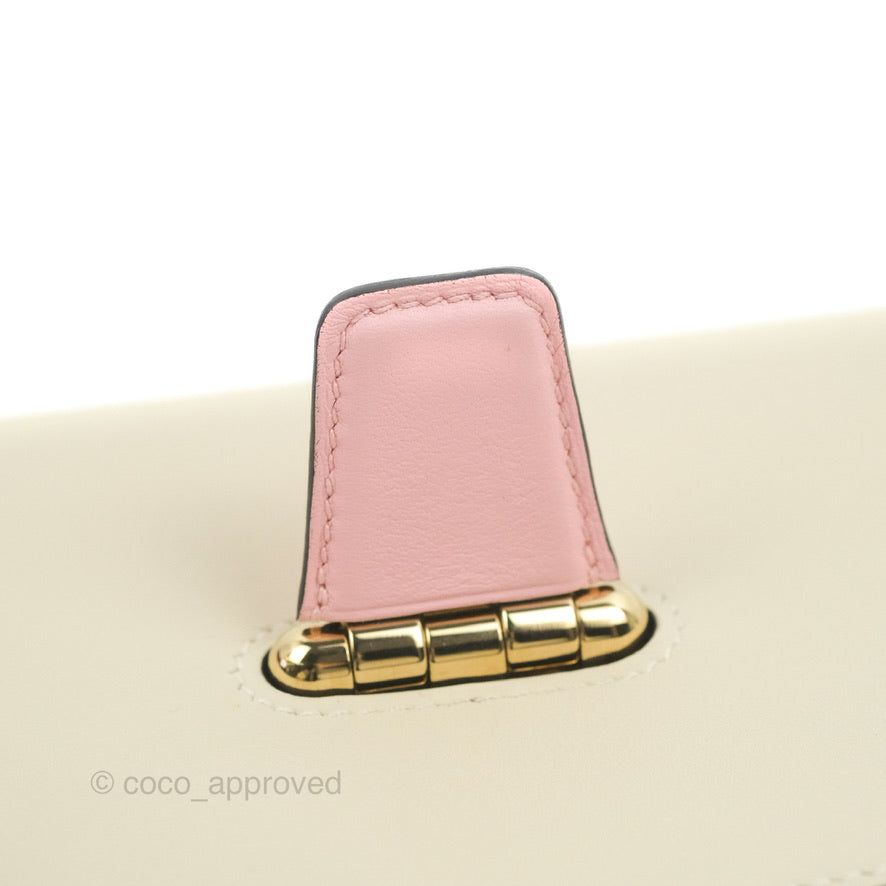 Hermes Swift Mini Convoyeur Craie Rose Sakura