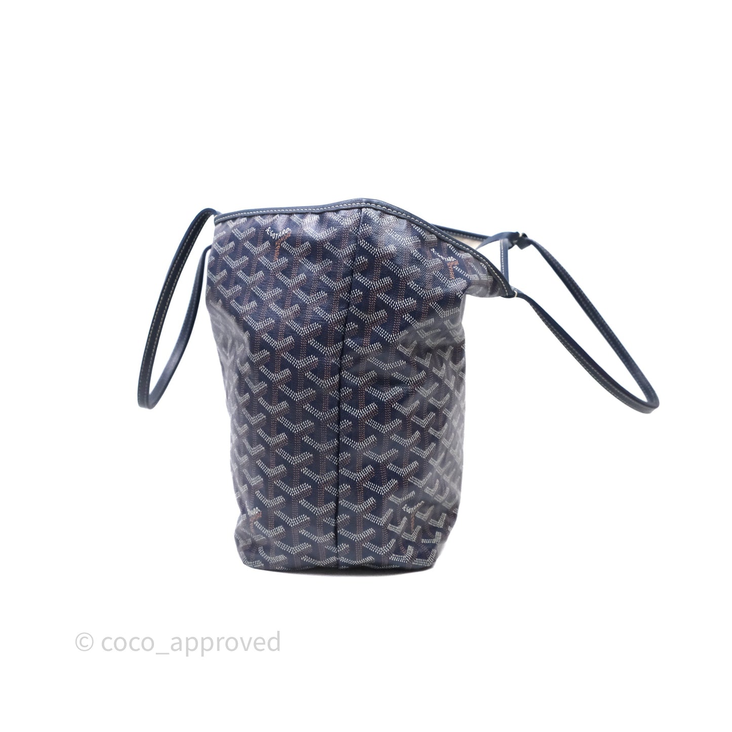 Goyard St Louis Tote PM Navy