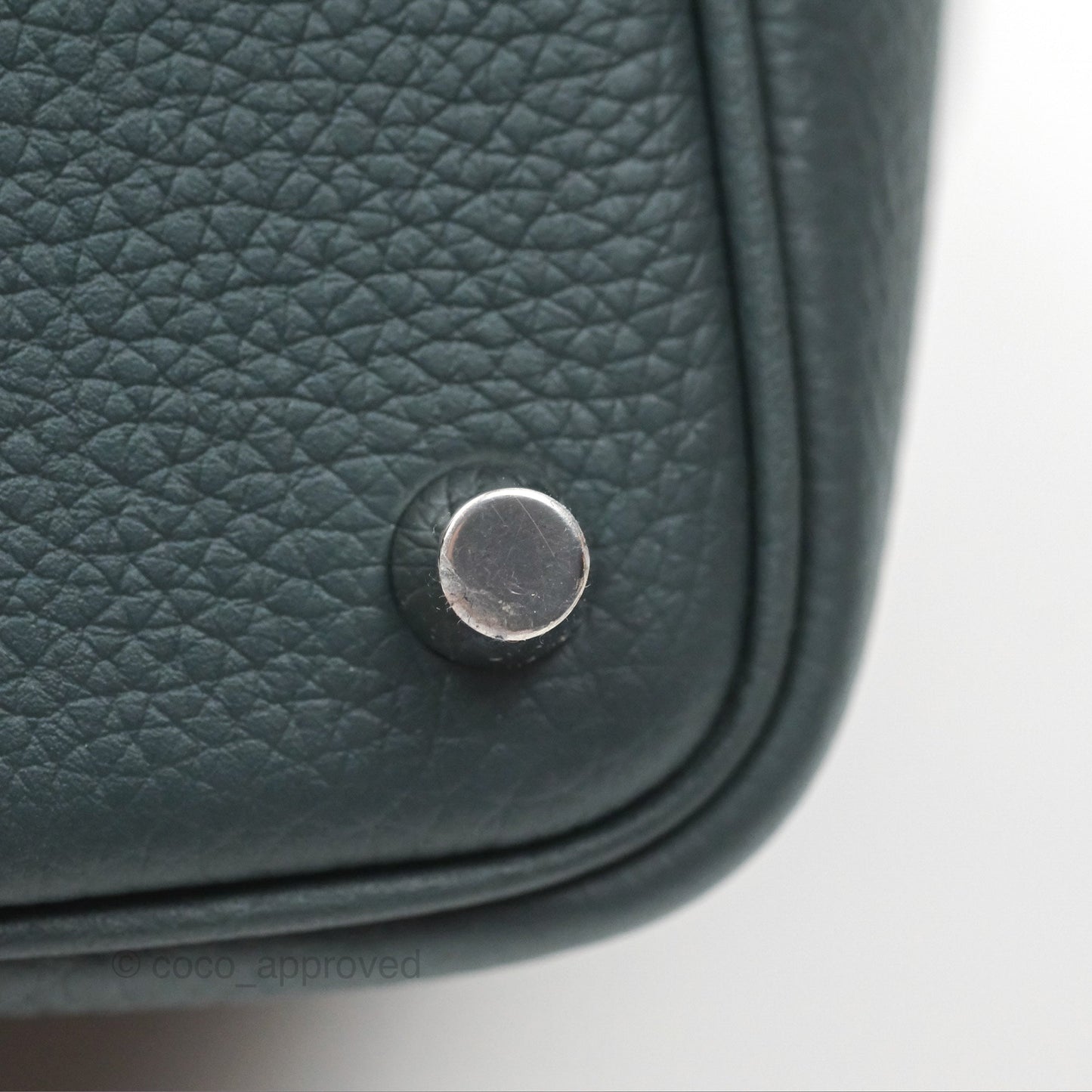 Hermès Picotin Lock 18 Vert Rousses Clemence Palladium Hardware