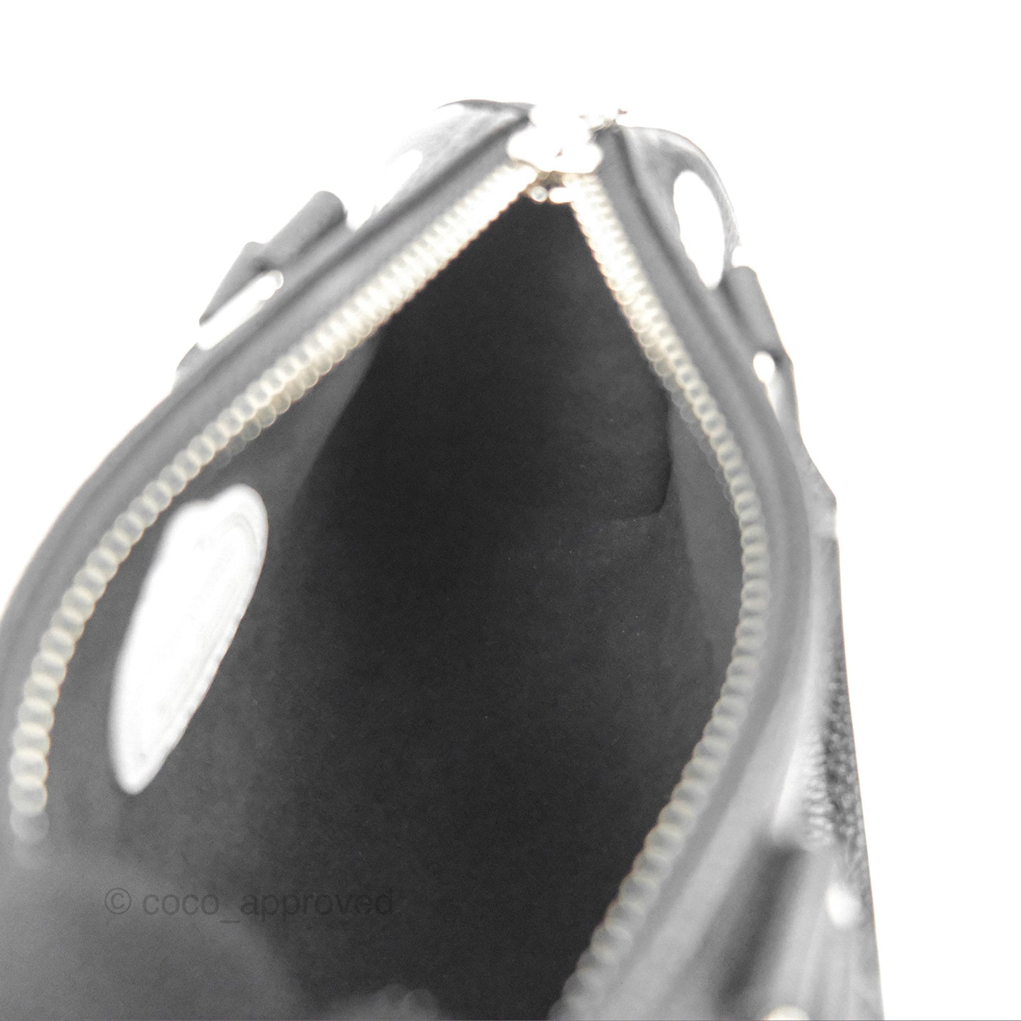 LV x Yayoi Kusama Nano Speedy Infinity Dots Black/White Silver Hardware