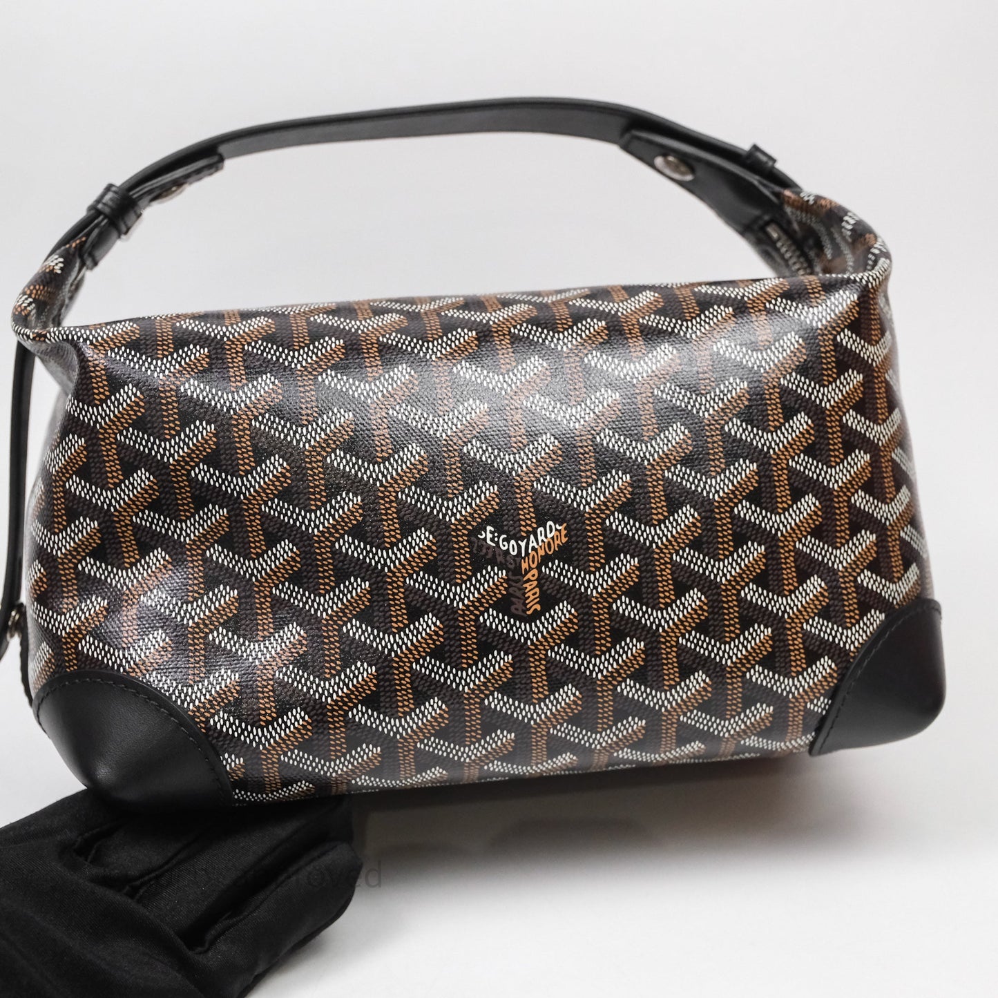 Goyard Bowling 25 Toiletry Black