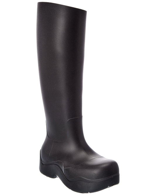 Luxury Bottega Veneta The Puddle High Rubber Boot