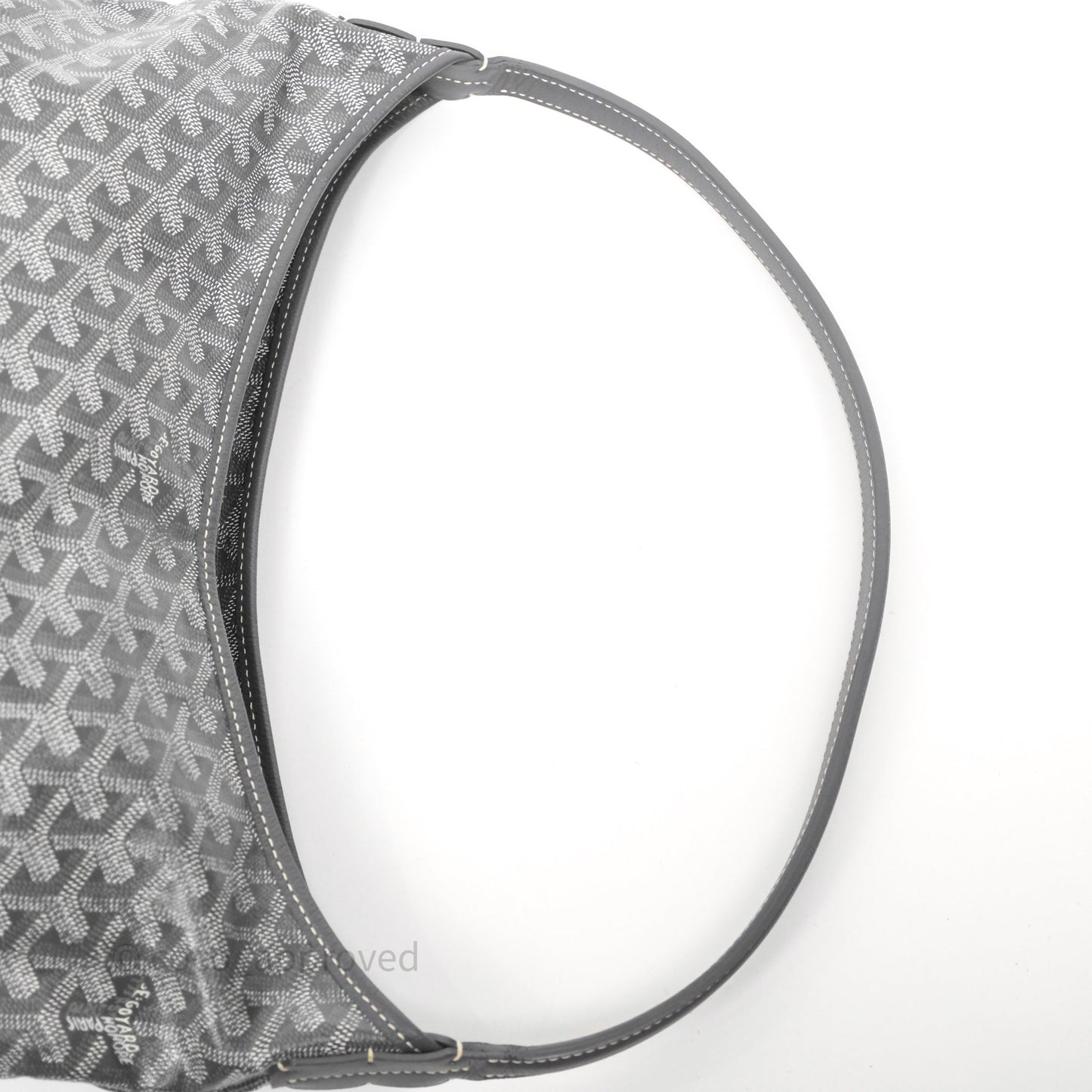 Goyard Bohème Hobo Bag Grey Goyardine Canvas