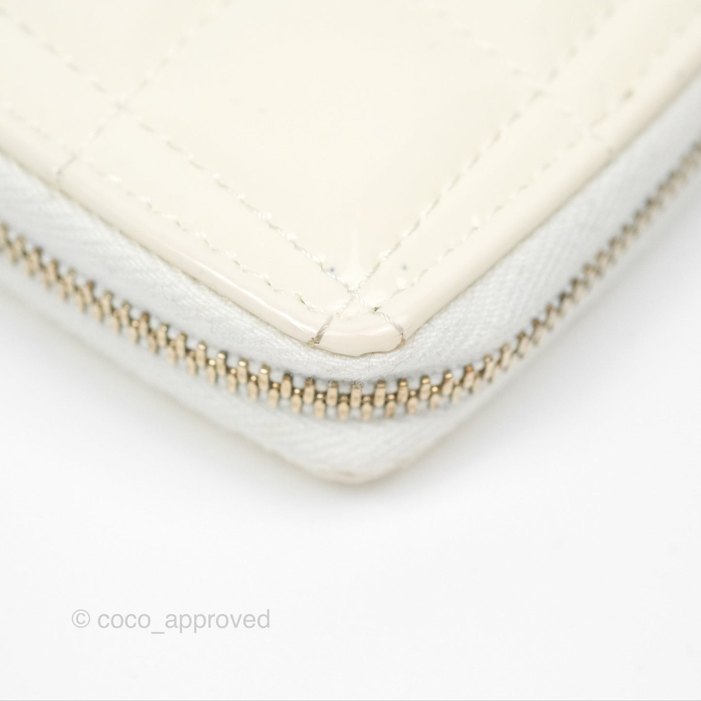 Chanel Heart Clutch with Chain with Coin Purse Black White Patent