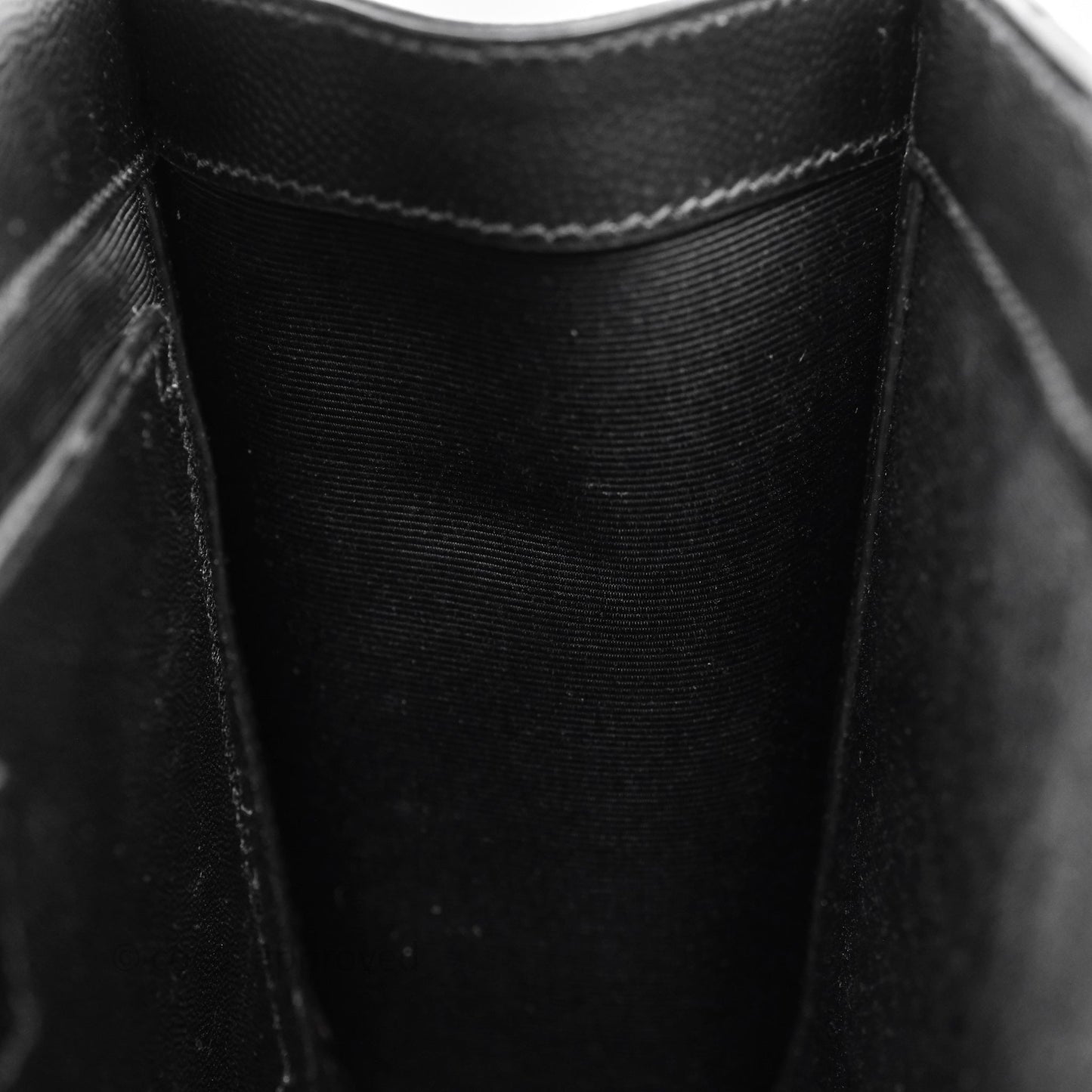 Saint Laurent Envelope Medium So Black Caviar
