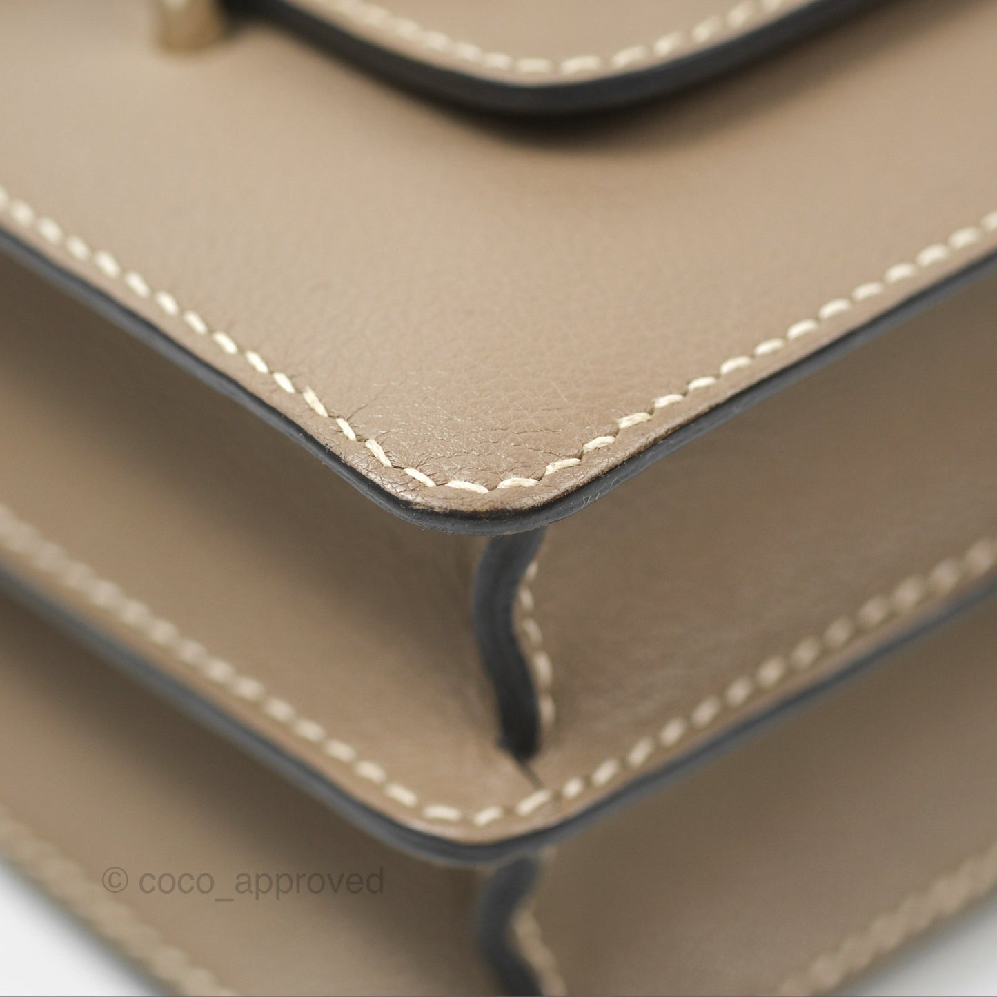 Hermès Roulis 23 Etoupe Evercolor Palladium Hardware