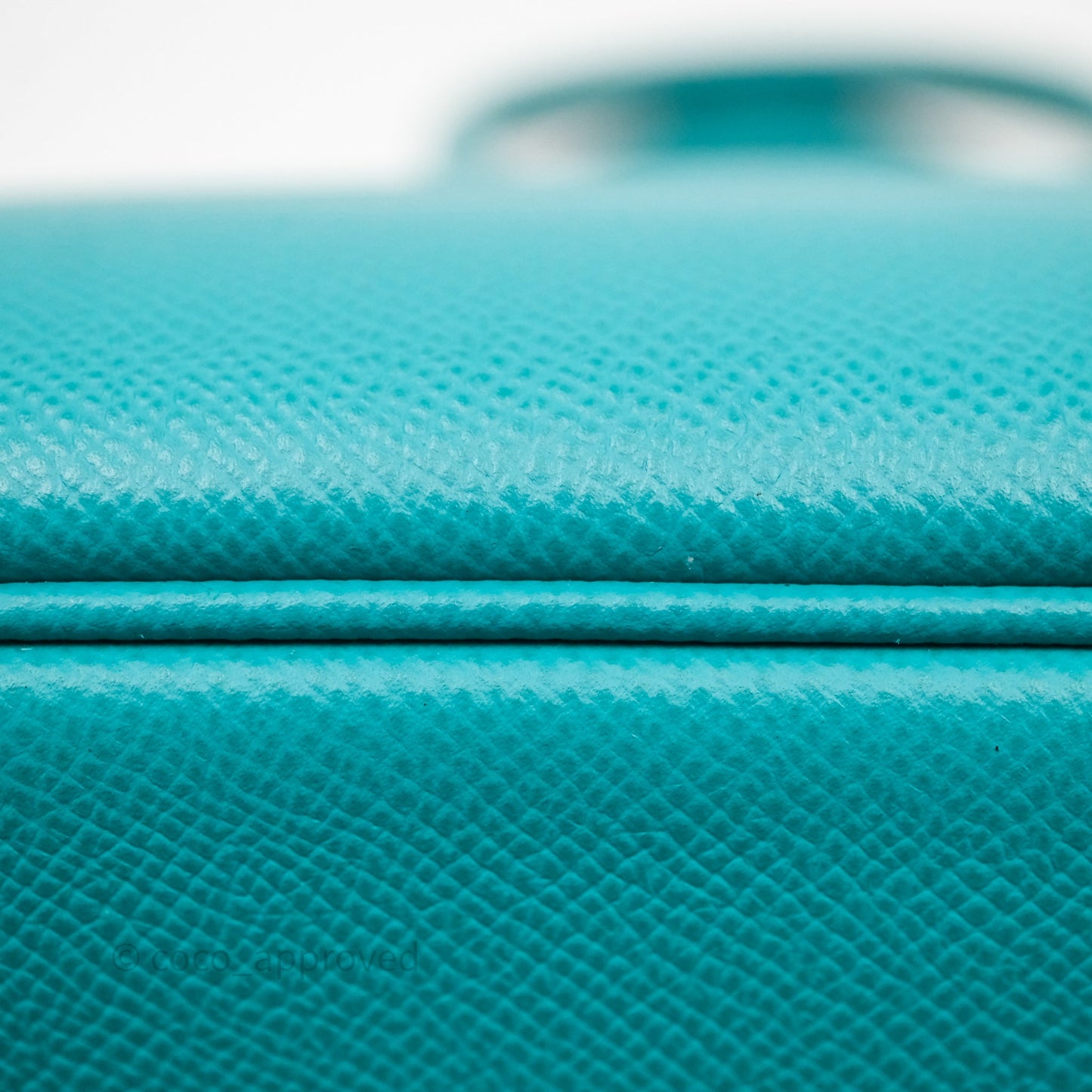 Hermès Birkin 30 Retourne Vert Verone U1 Epsom Palladium Hardware