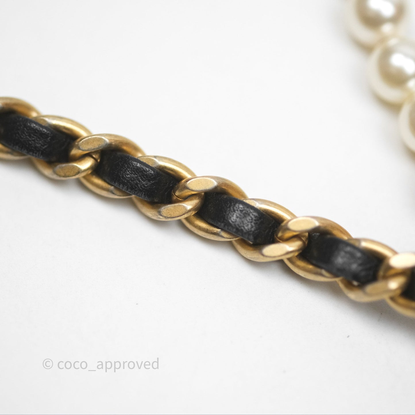 Chanel Quilted My Perfect Mini With Pearl Black Lambskin Gold Hardware 21K