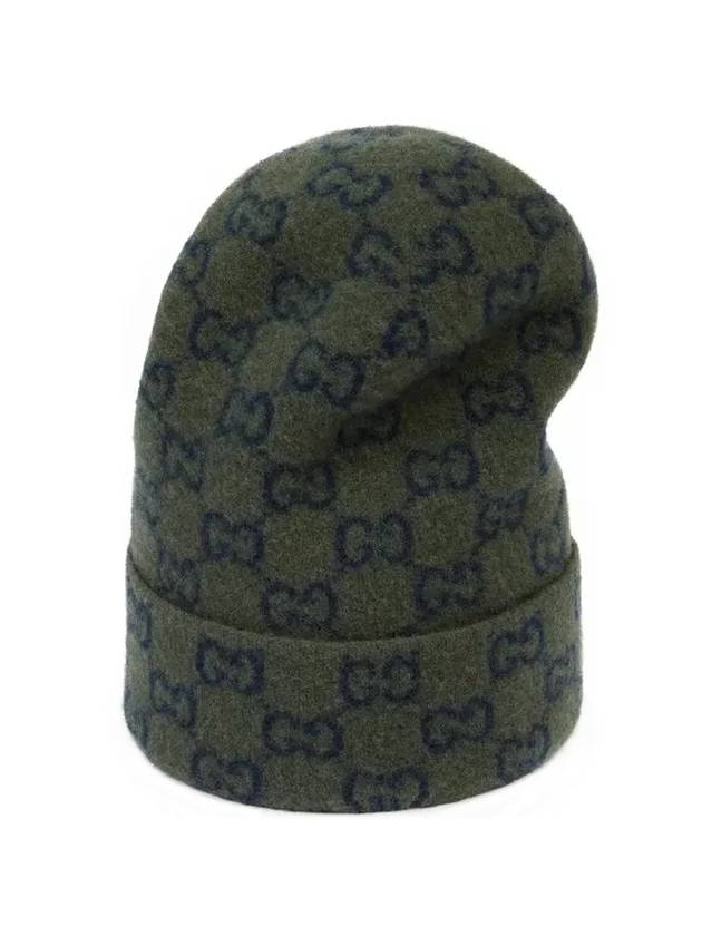 Luxury Gucci Trending 2025 GG Logo Pattern Knit Wool Beanie