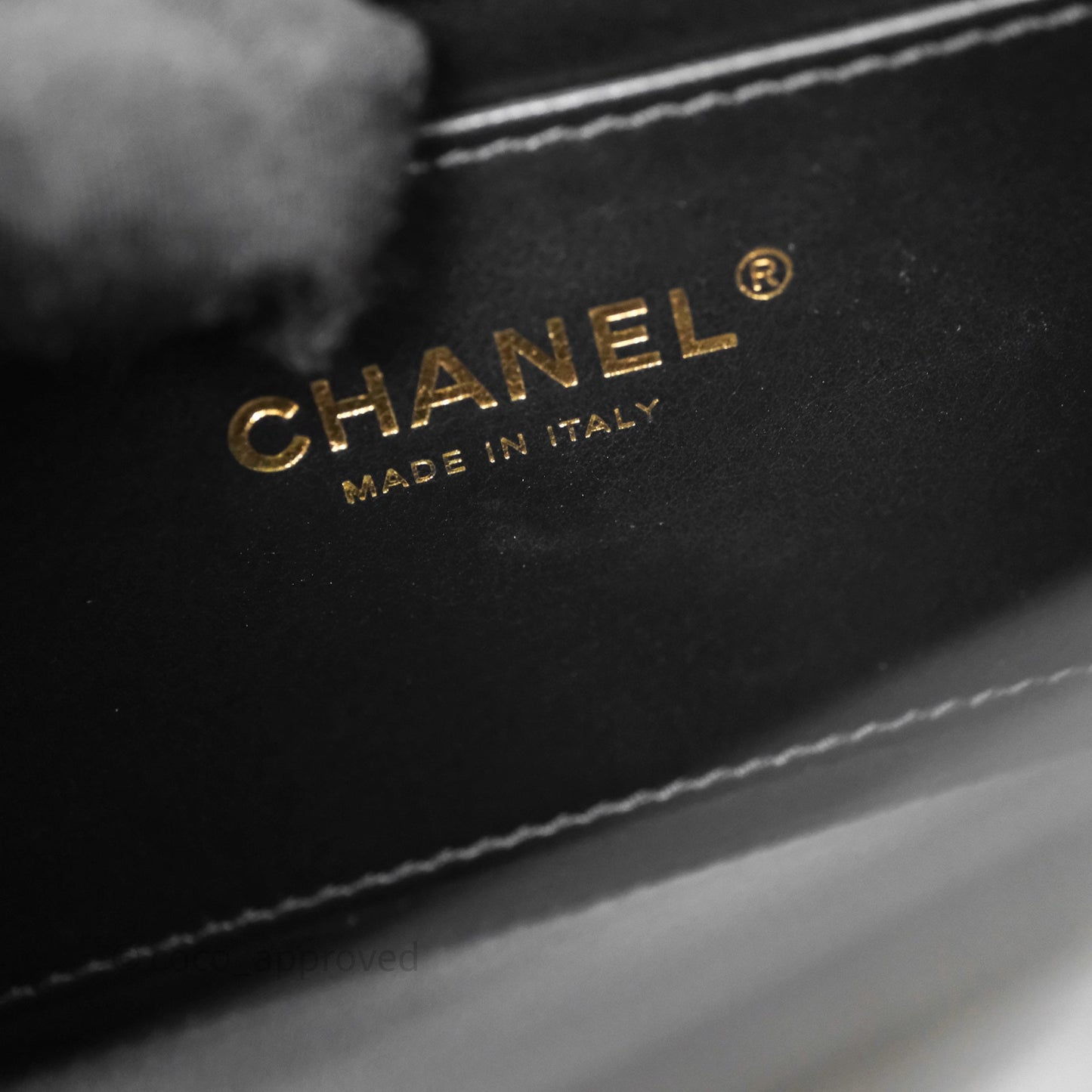 Chanel Mini Perfect Fit Adjustable Quilted Black Calfskin Aged Gold Hardware