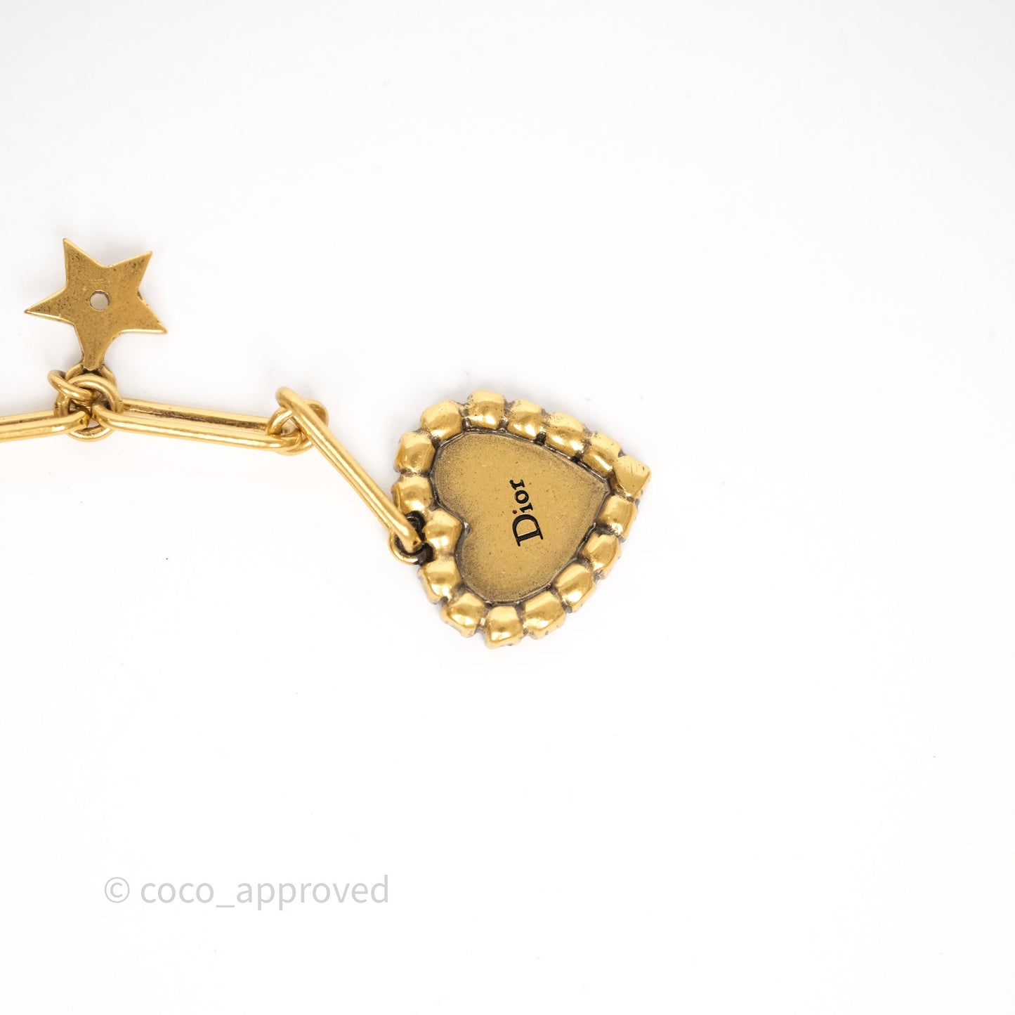 Christian Dior Bee Heart Drop JADIOR Crystals Earrings