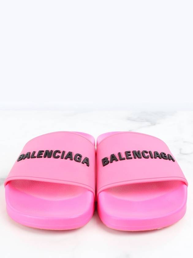Luxury Balenciaga logo slippers 37 240