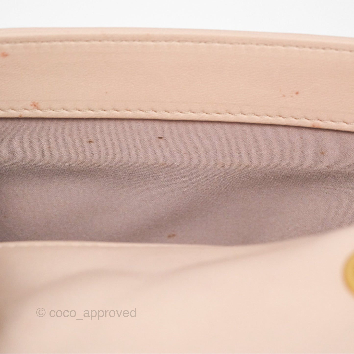 Chanel Flap Bag Pink Aged Gold Hardware