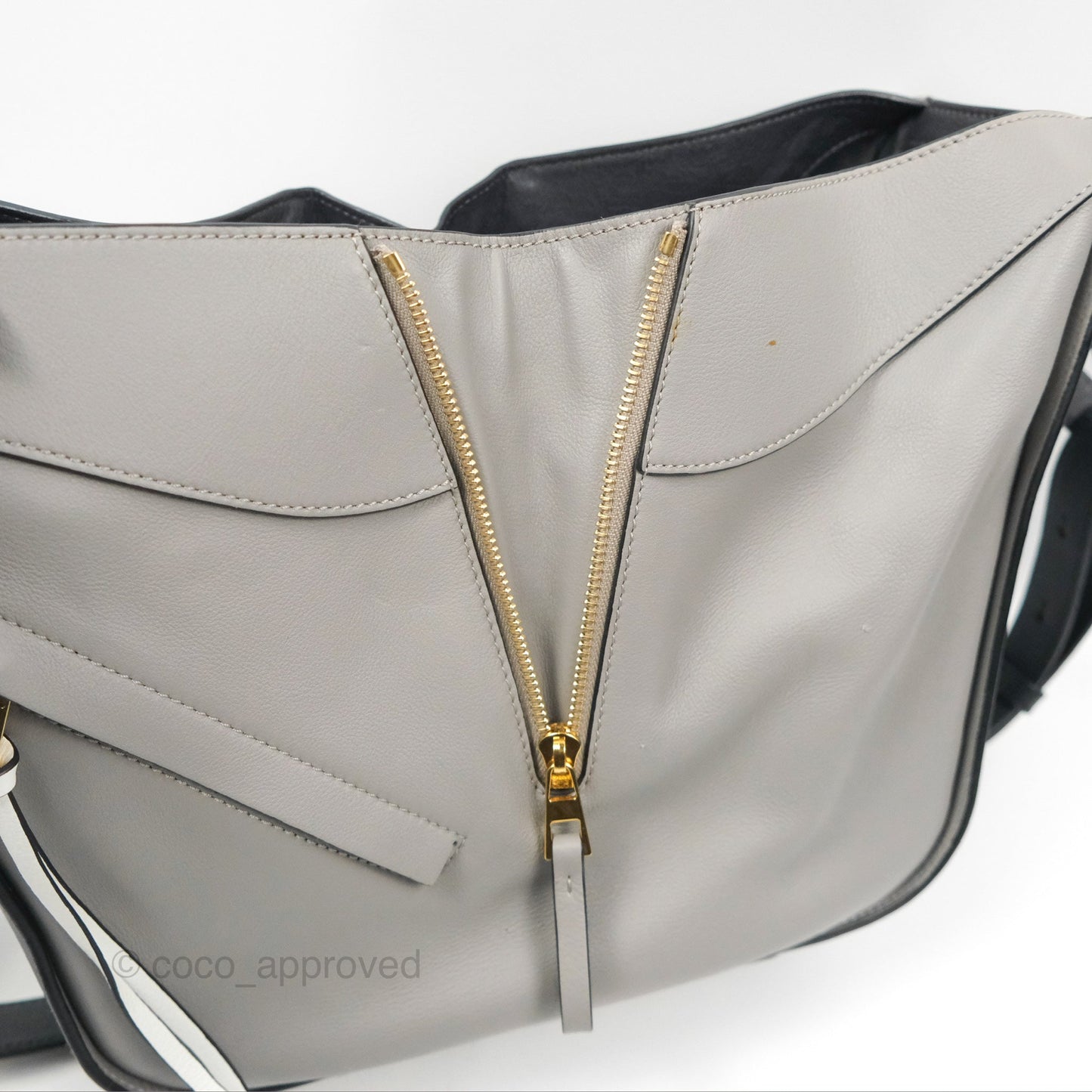 Loewe Small Hammock Shoulder Bag Grey