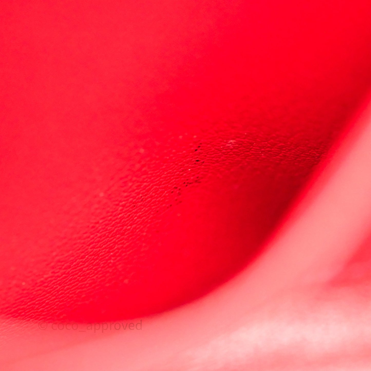 Hermès Kelly 35 Retourne Red Togo Palladium Hardware