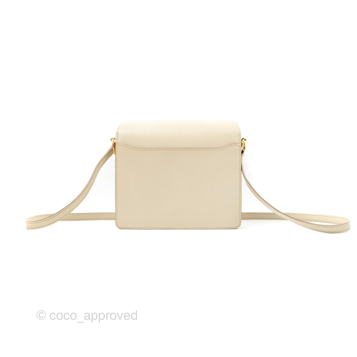 Hermès Roulis Mini 18 Beton Evercolor Gold Hardware
