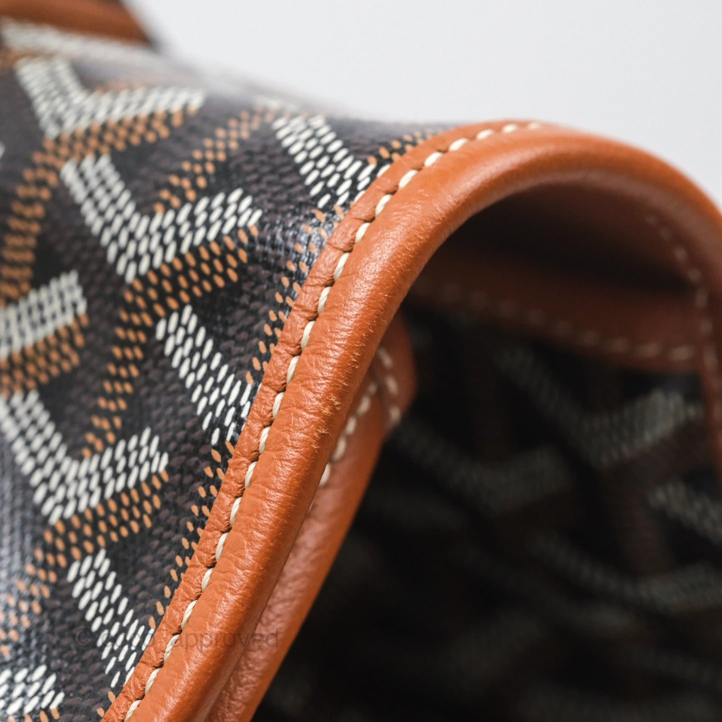 Goyard Saint Léger Backpack Black/ Tan
