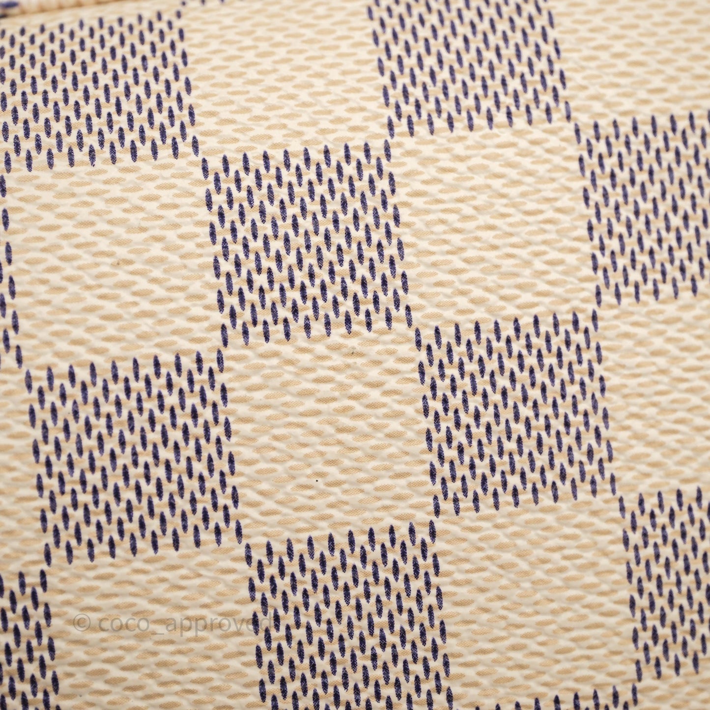 Louis Vuitton Neverfull MM Damier Azur Canvas Tote Bag