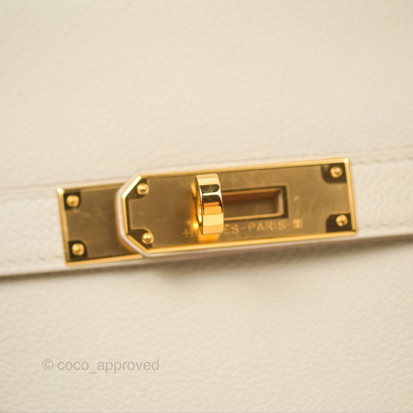 Hermès Mini Jypsiere Beton Evercolor Gold Hardware