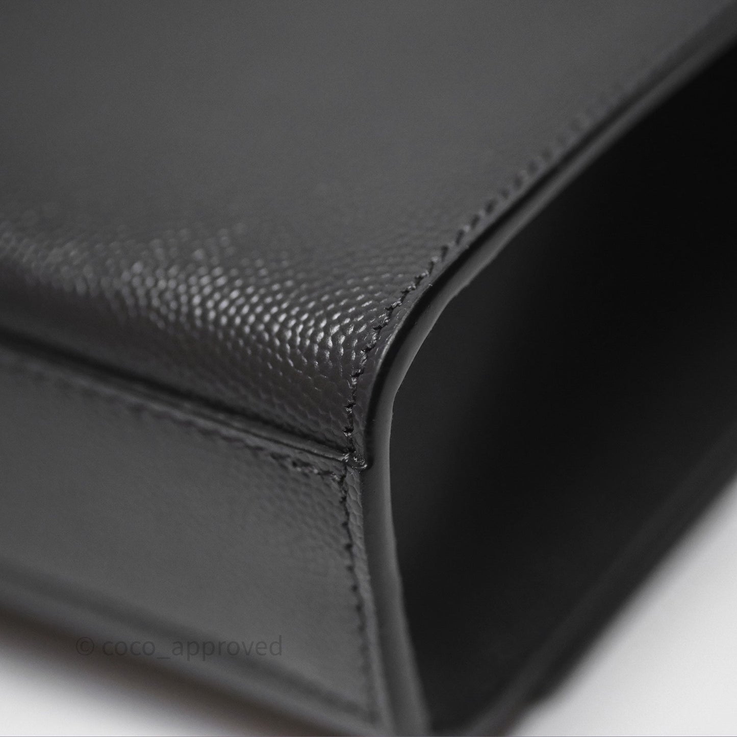 Saint Laurent Kate Medium Grained Leather Shoulder Bag So Black