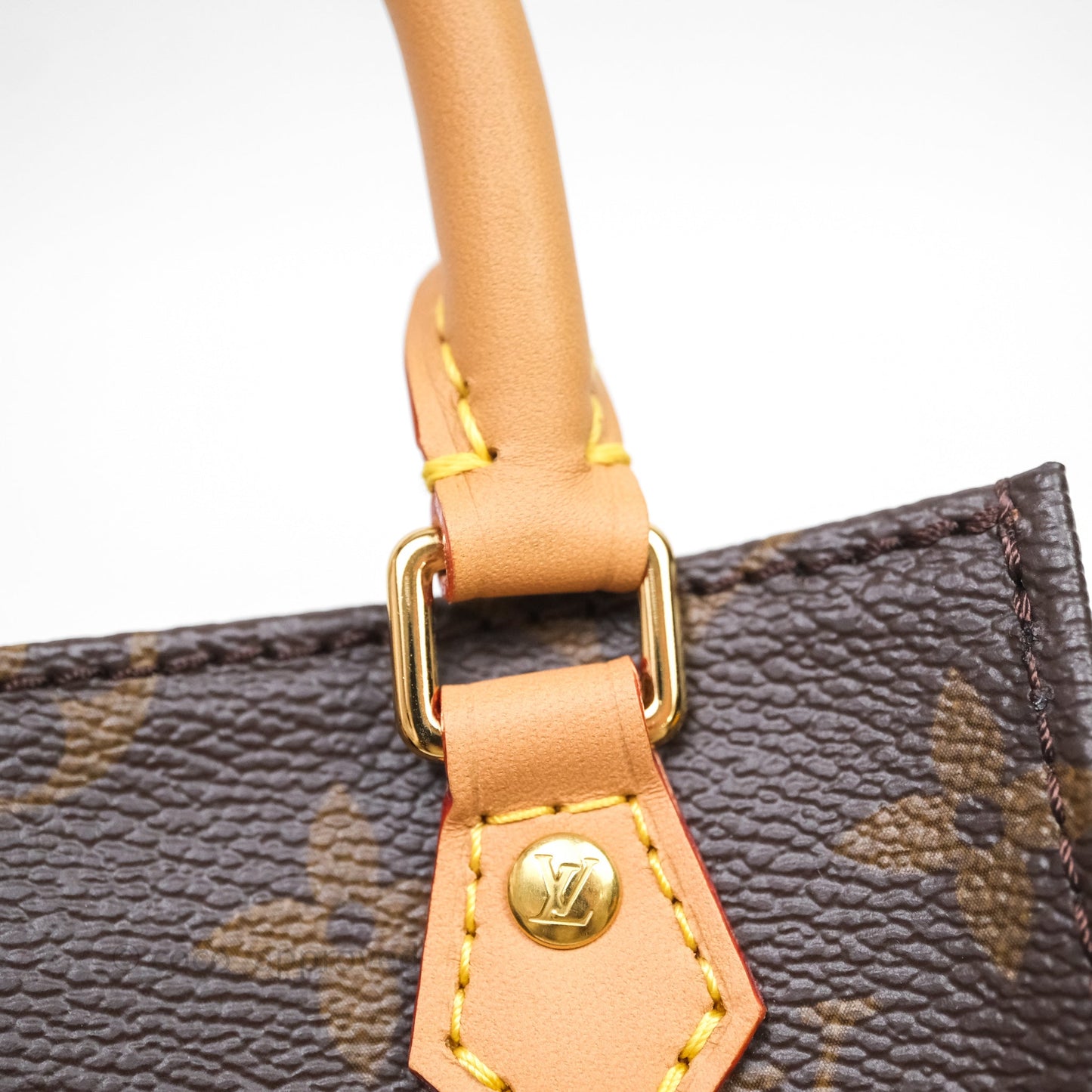 Louis Vuitton Petit Sac Plat Bag Monogram Canvas
