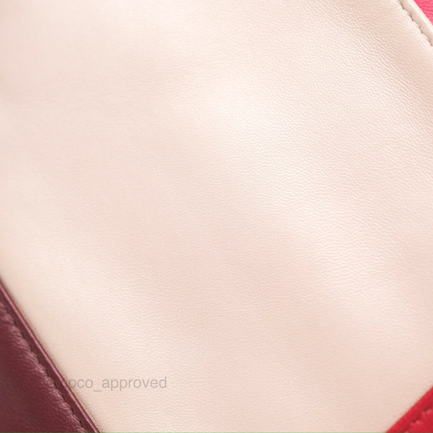 Chanel Cosmetic Case Clutch Patchwork Lambskin Gold Hardware