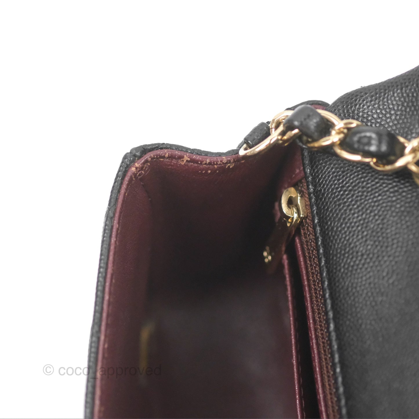 Chanel Quilted Mini Rectangular Black Caviar Gold Hardware 17B
