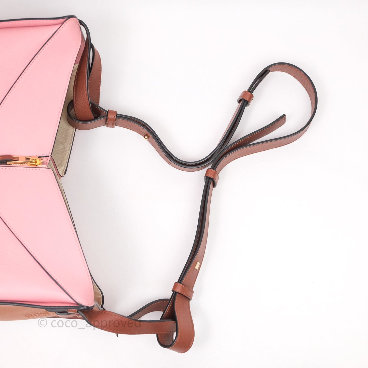 Loewe Small Hammock Shoulder Bag Pink Tan