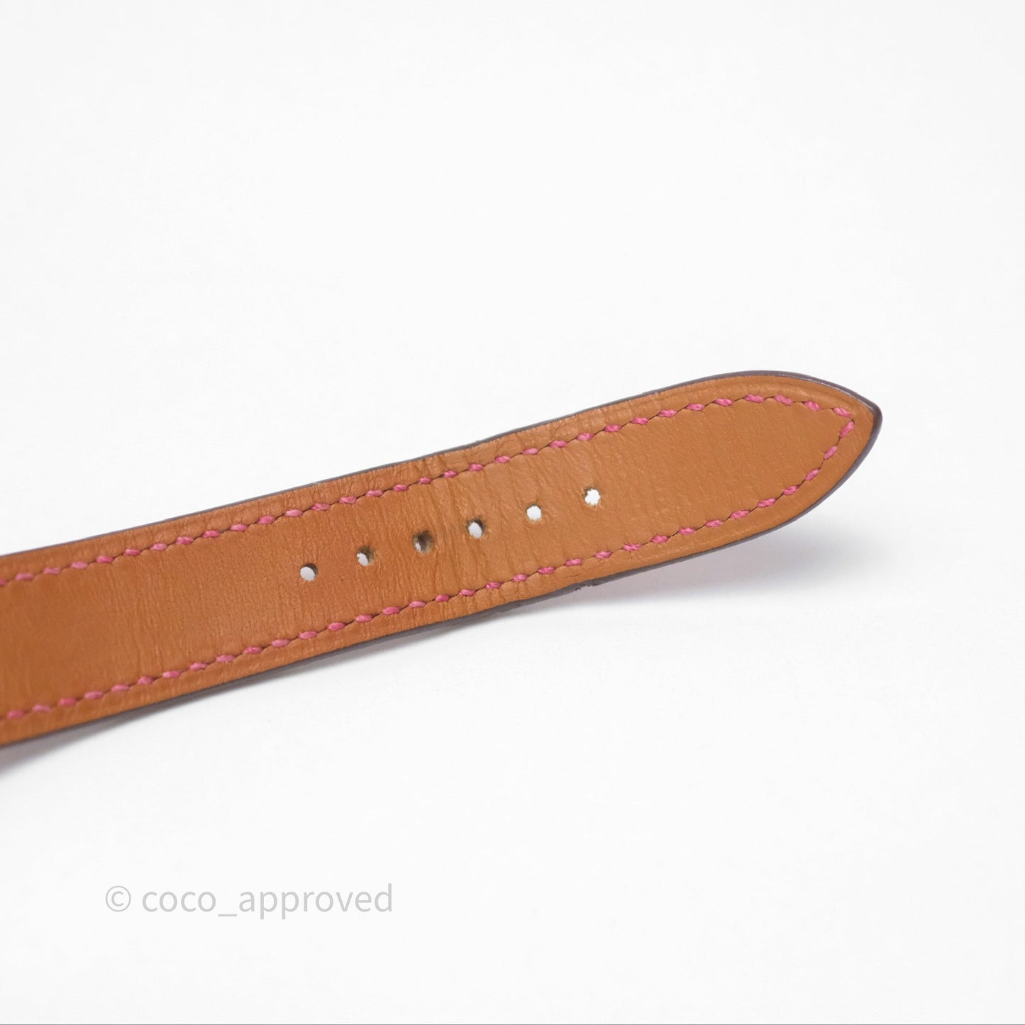Hermès Heure H Watch Diamond Red Alligator Palladium Hardware