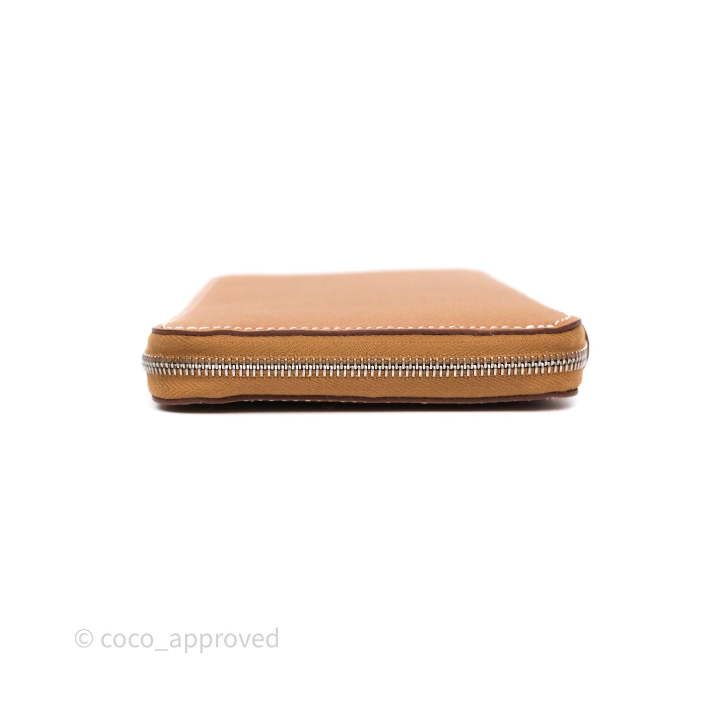Hermès Silk In Classique Long Wallet Gold Epsom