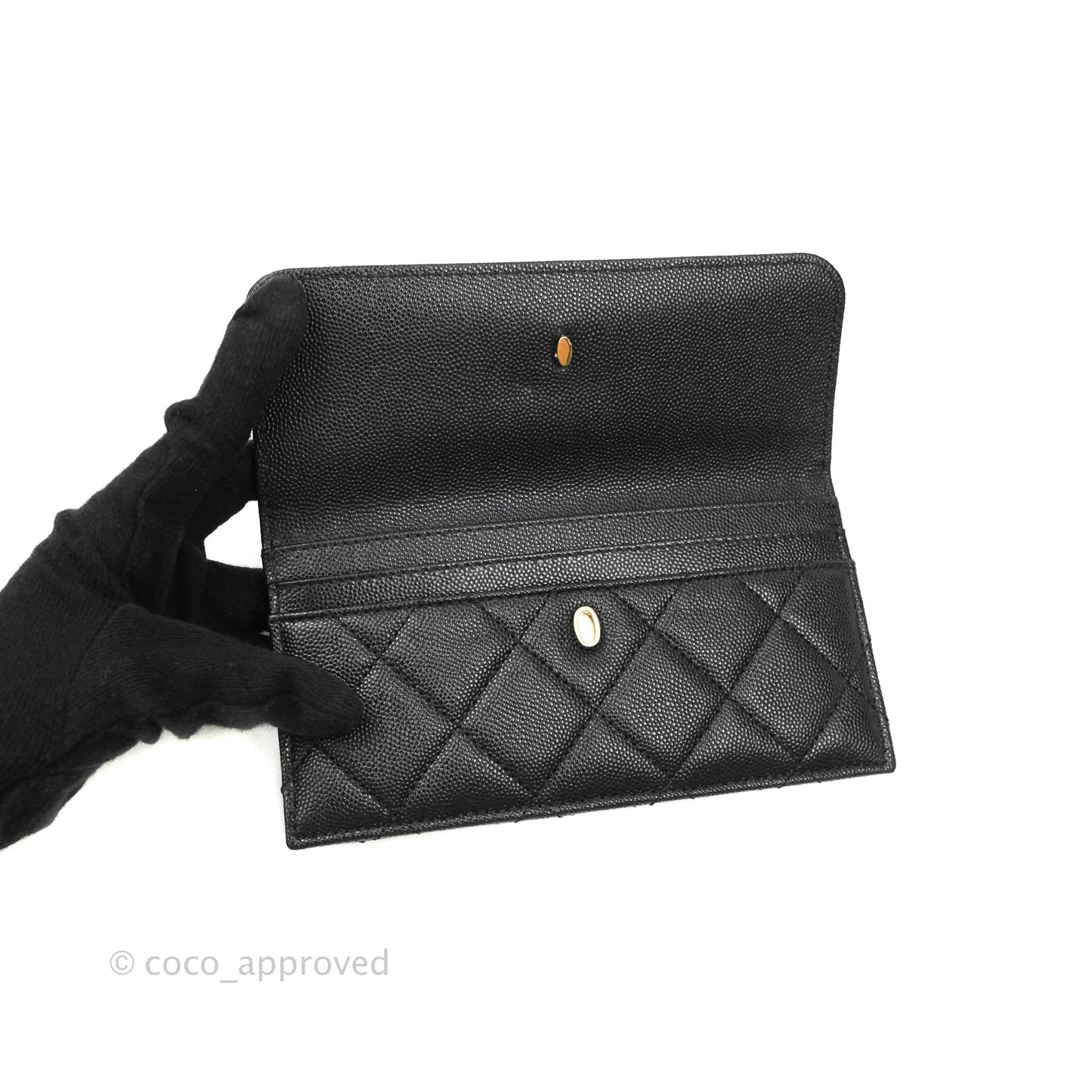 Chanel Camera Bag With Detachable Pouch Black Caviar Gold Hardware