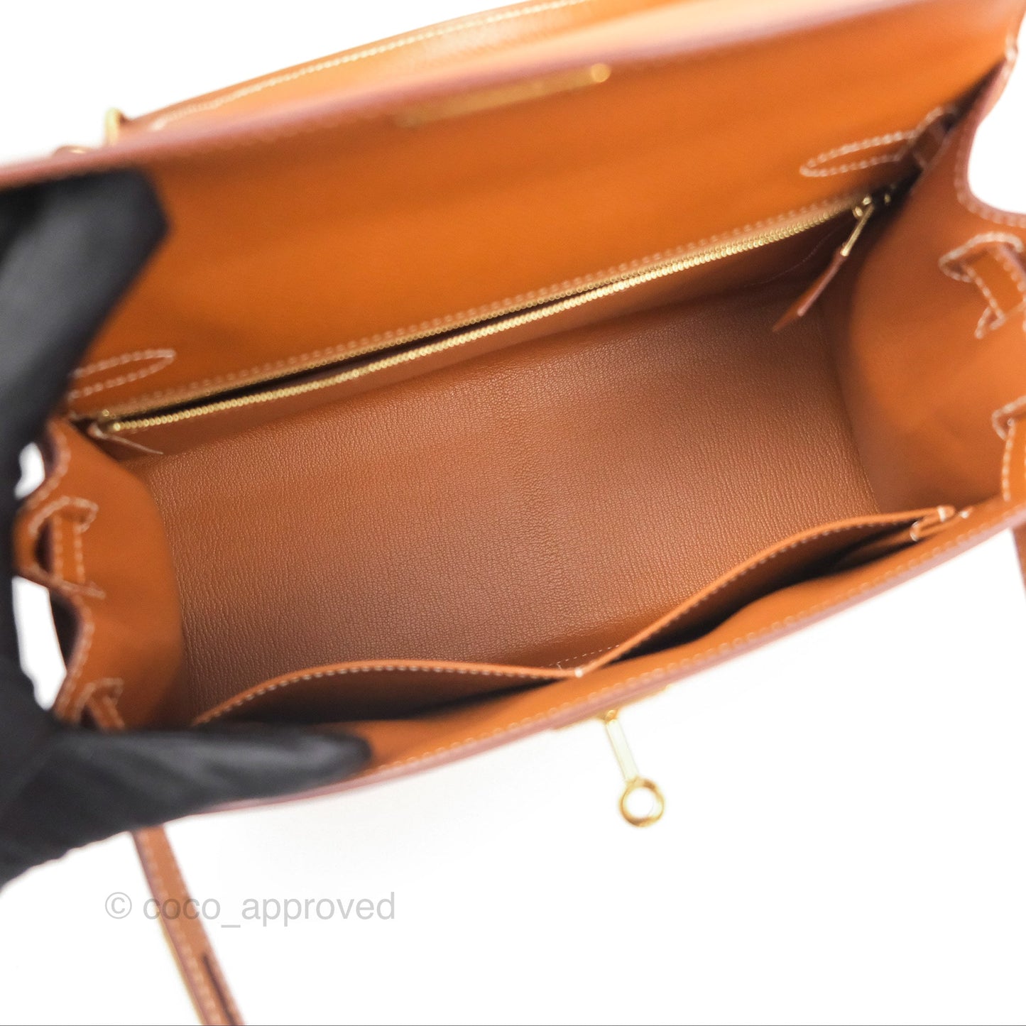 Hermès Kelly 28 Sellier Gold 37 Epsom Gold Hardware