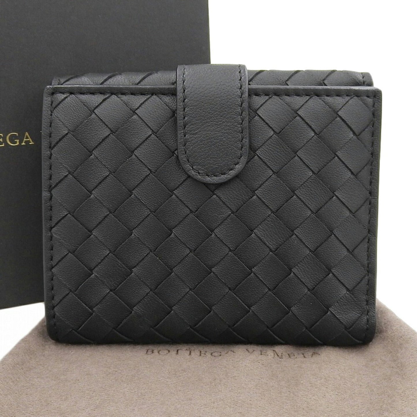 Luxury Bottega Veneta Intrecciato  Leather Wallet (Bi-Fold) ()