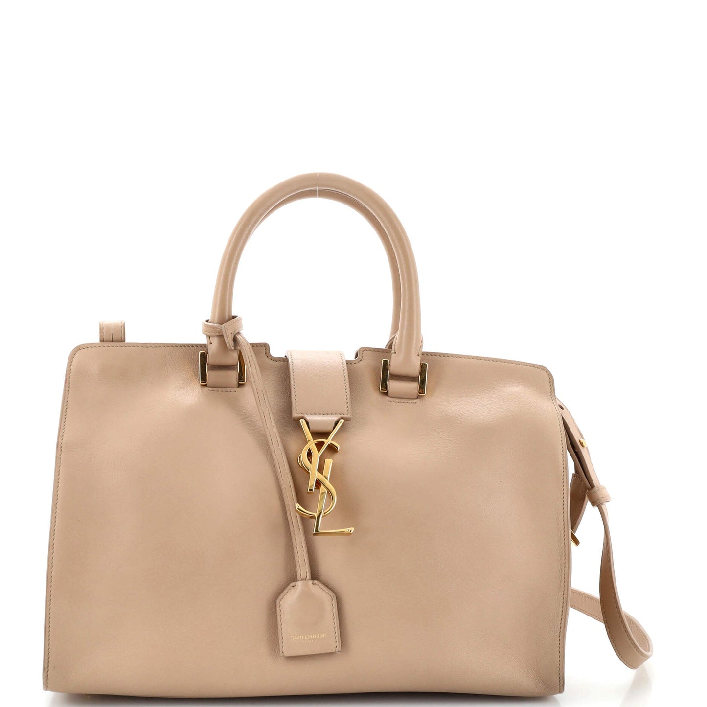 Luxury Saint Laurent Monogram Cabas Leather Baby