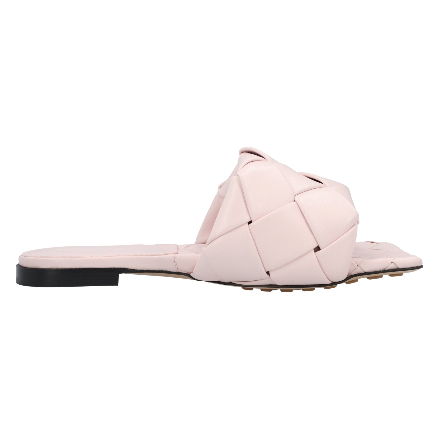 Luxury Bottega Veneta Lido Flat Sandal pink