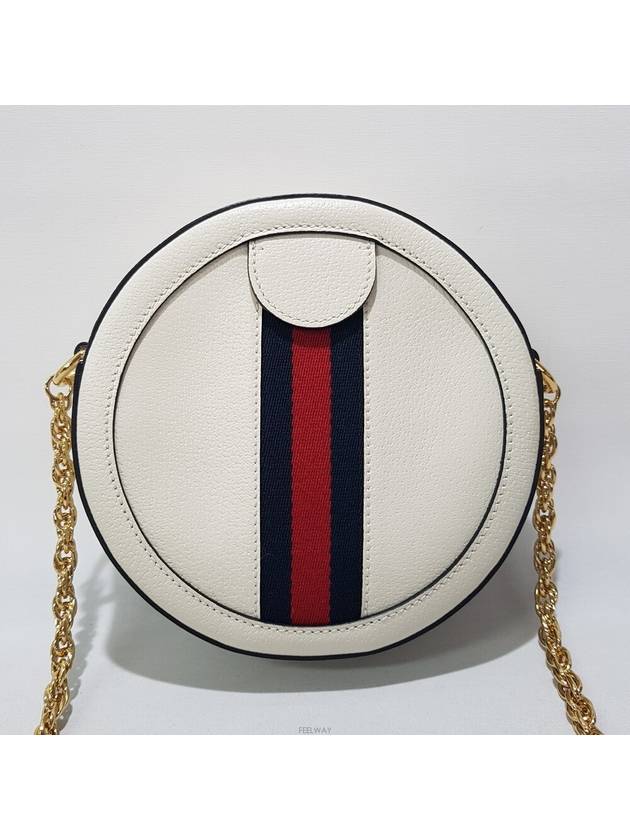 Luxury Gucci Trending 2025 Ophidia mini round tambourine cross bag 550618