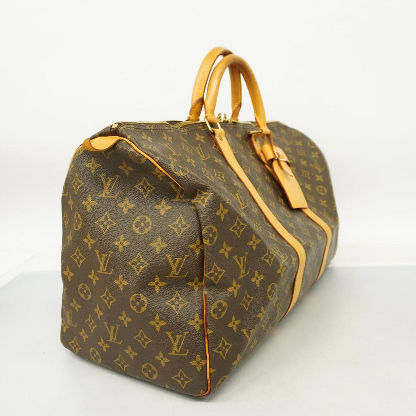 Louis Vuitton Keepall 50  Canvas Travel Bag ()