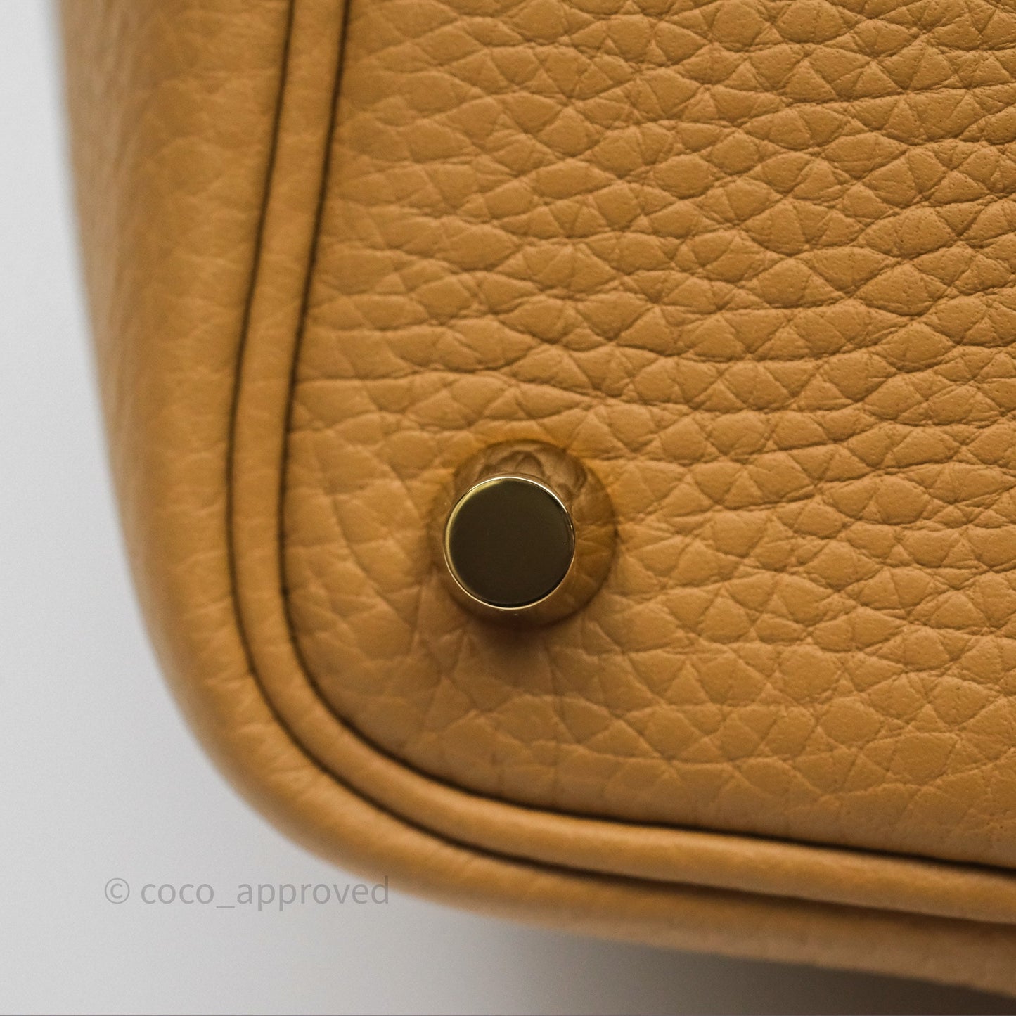 Hermès Picotin Lock 18 Biscuit 48 Clemence Gold Hardware