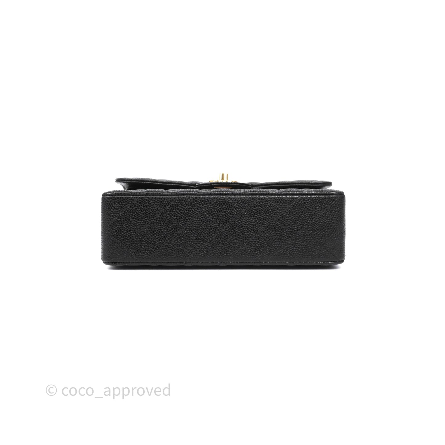 Chanel Quilted Small Classic Flap Black Caviar Gold Hardware
