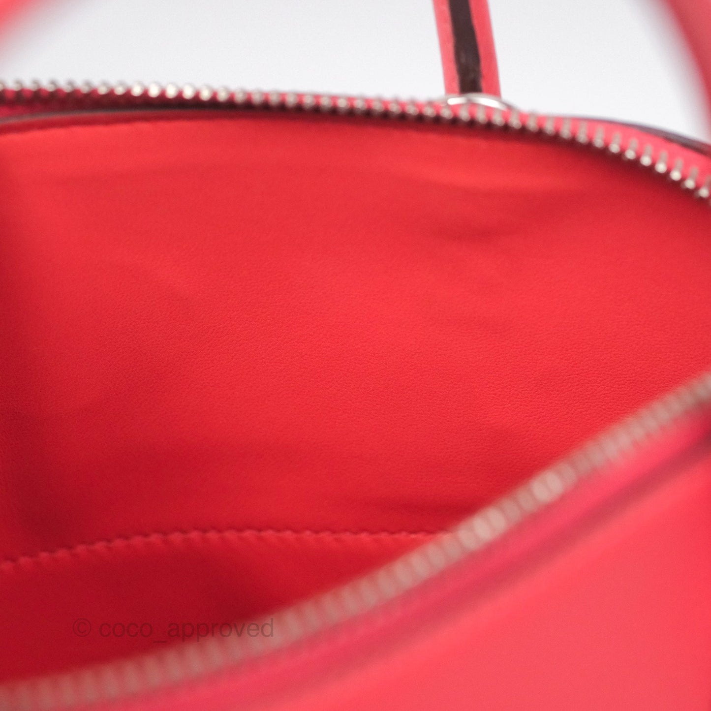 Hermès Bolide 27 Rose Jaipur T5 Epsom Palladium Hardware