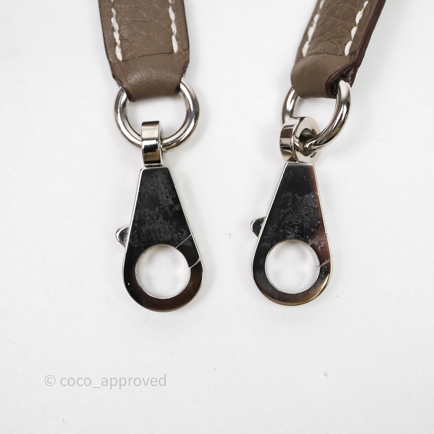 Hermès Bolide 31 Etoupe Evercolor Clemence Palladium Hardware