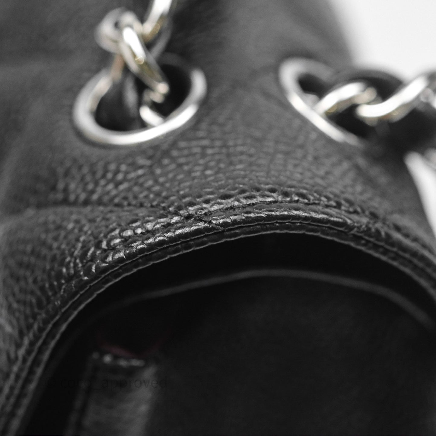 Chanel Jumbo Double Flap Black Caviar Silver Hardware⁣⁣