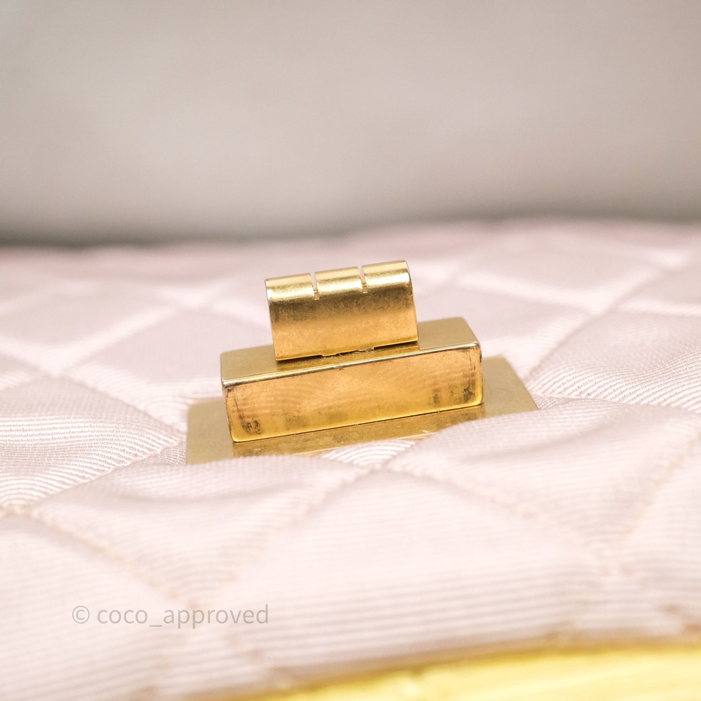 Chanel Reissue Flap Bag Tricolor Pastel Satin Aged Gold Hardware