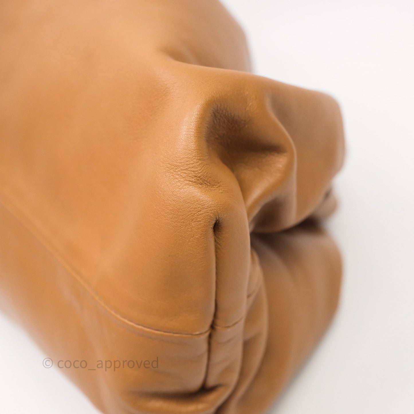 Bottega Veneta The Pouch Camel Butter Calfskin