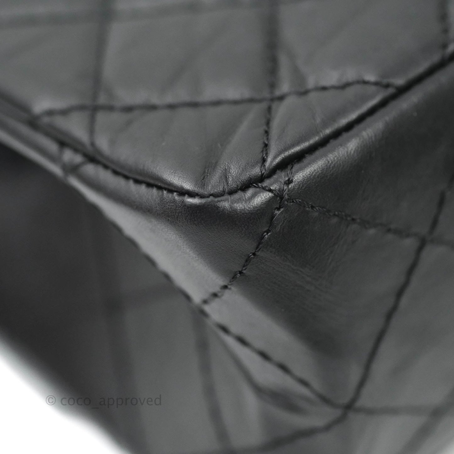 Chanel Reissue Quilted Aged Calfskin Black Aged Ruthenium Hardware 227