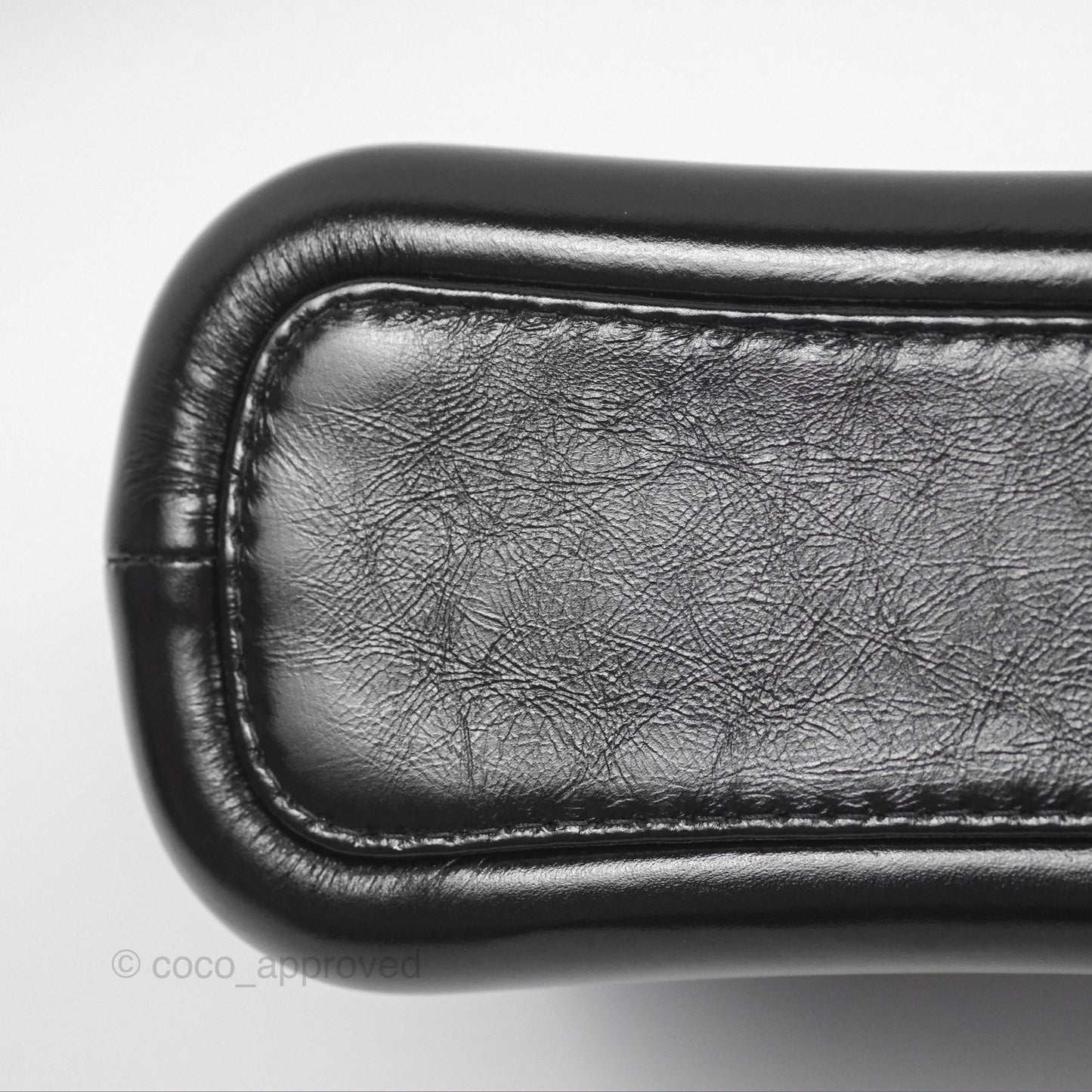 Chanel Small Gabrielle Hobo Quilted Black Aged Calfskin