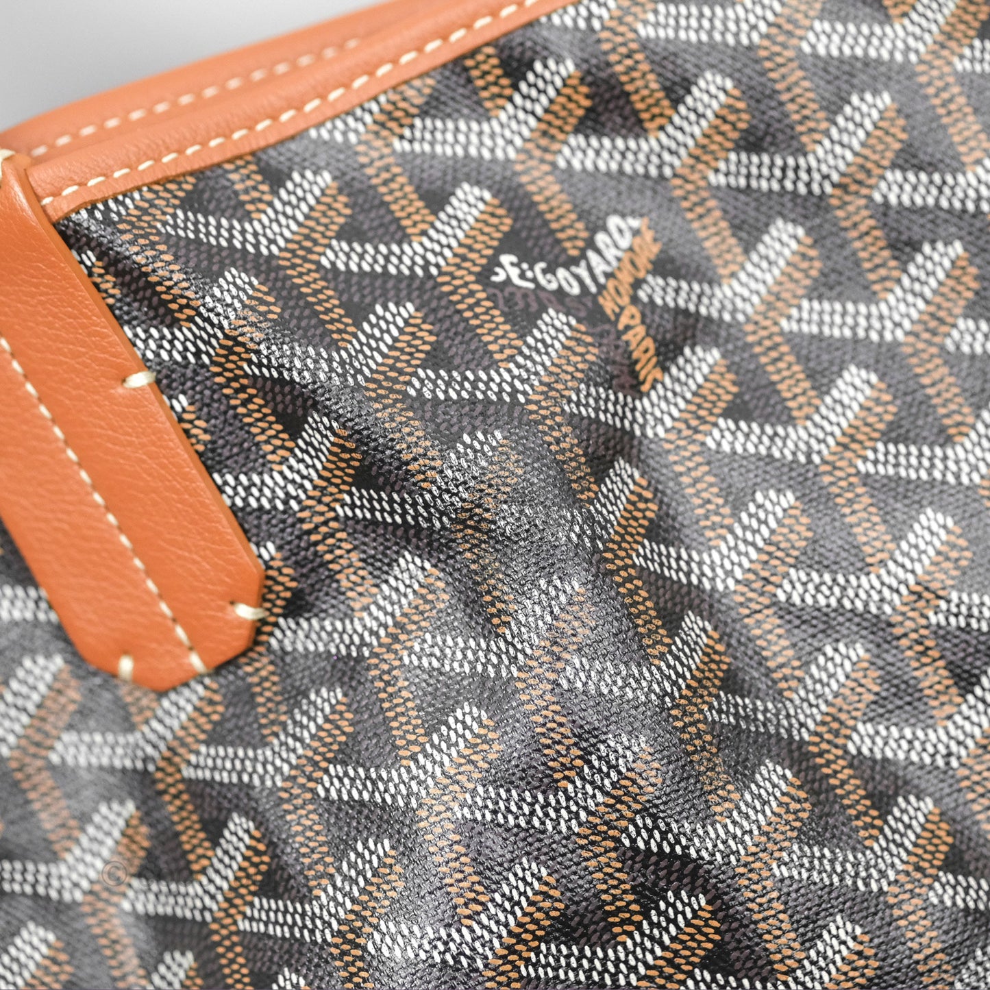 Goyard St. Louis Tote GM Black/Tan