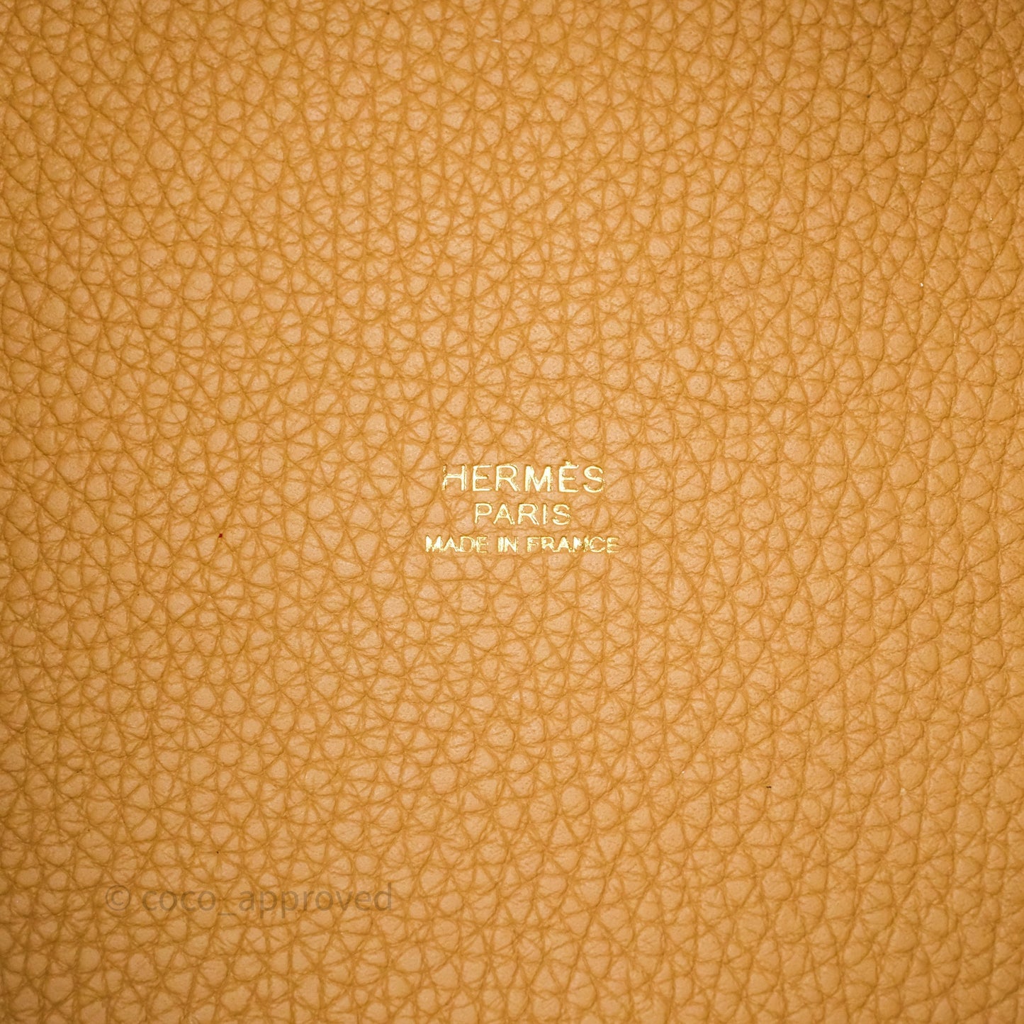 Hermès Picotin 22 Biscuit 4B Clemence Gold Hardware