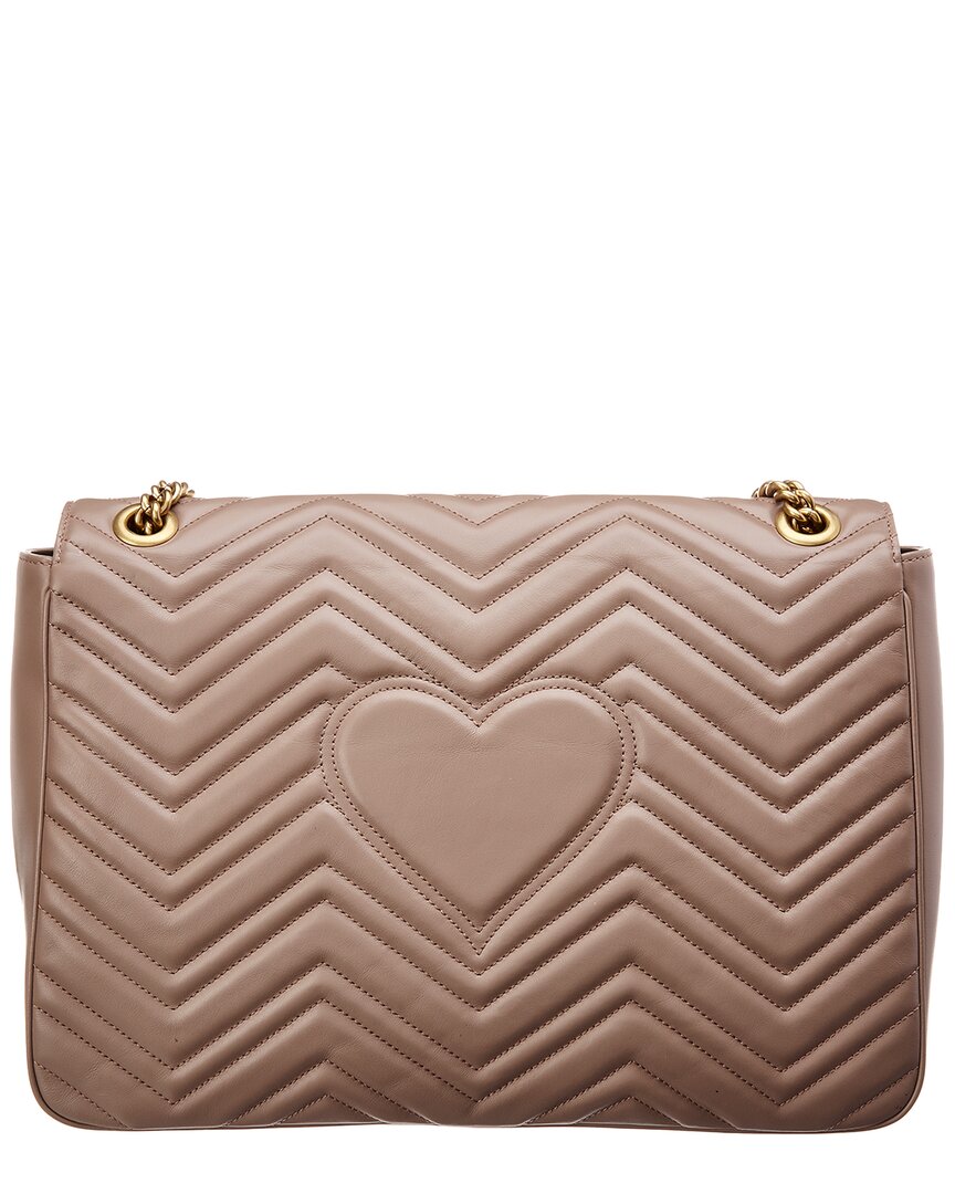 Luxury Gucci Trending 2025 GG Marmont Large Matelasse Leather Shoulder Bag